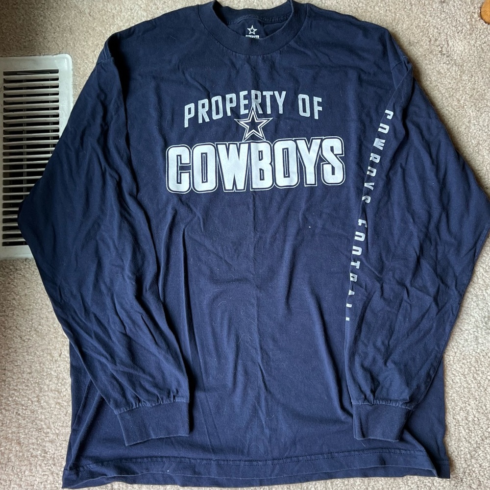 **LIKE NEW** Dallas Cowboys Longsleeve Tee Sz L